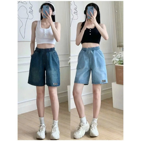 QUẦN ĐÙI JEANS NỮ NÚT BẤM HIỆN ĐẠI